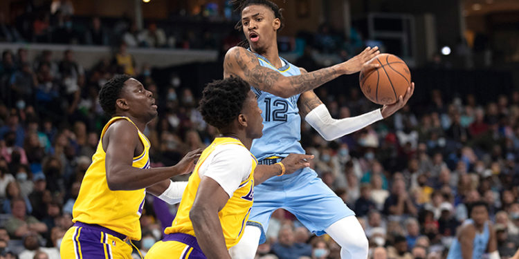 Ja Morant 41 sayıyla devleşti; Grizzlies, Lakers'ı devirdi