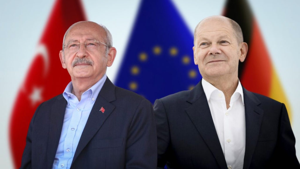 Kılıçdaroğlu’ndan Almanya Başbakanı Olaf Scholz’a Almanca tebrik mesajı