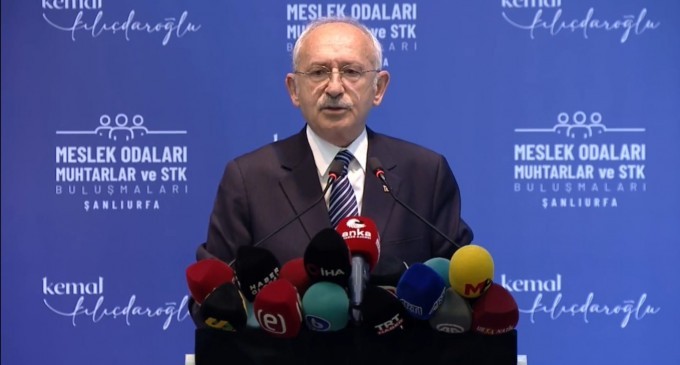 Kılıçdaroğlu Urfa'da 'helallik' istedi