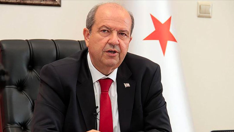 KKTC Cumhurbaşkanı Tatar: Doğu Akdeniz'deki milli duruşumuzu sonuna kadar sürdüreceğiz