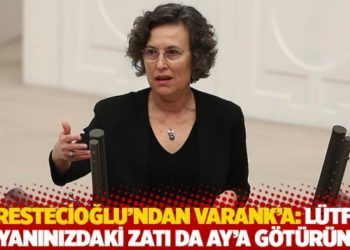Kerestecioğlu'ndan Varank'a: L&uuml;tfen yanınızdaki zatı da Ay'a g&ouml;t&uuml;r&uuml;n