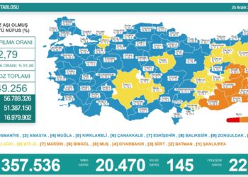 Koronavirüsten 145 kişi hayatını kaybetti