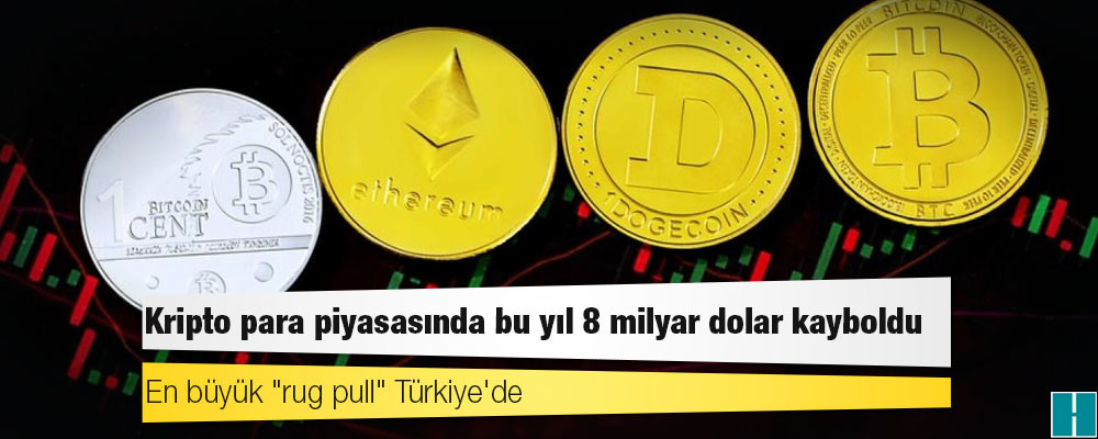 Kripto para piyasasında bu yıl 8 milyar dolar kayboldu: En büyük "rug pull" Türkiye'de