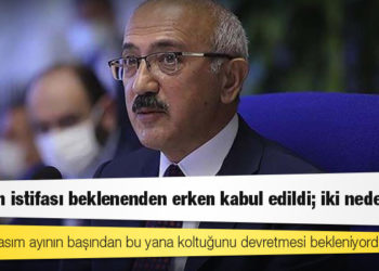 Kulis: Elvan’ın istifası beklenenden erken kabul edildi; iki neden var