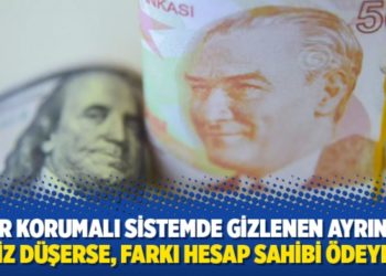 Kur korumalı sistemde gizlenen ayrıntı: D&ouml;viz d&uuml;şerse, farkı hesap sahibi &ouml;deyecek