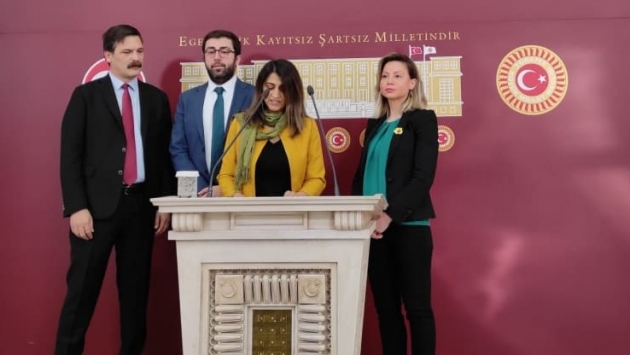 Kuruluşu engellenen Yeşiller, Meclis kürsüsünden İçişleri’ne seslendi