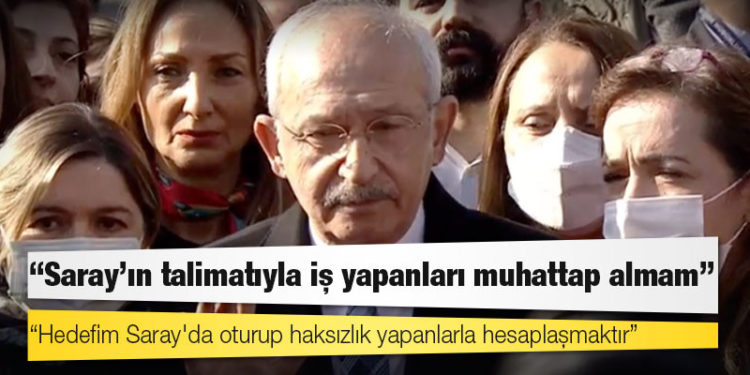 Kılıçdaroğlu, Milli Eğitim Bakanlığı'na alınmadı: "Haksızlık, hukuksuzluk varsa, karşı çıkmak görevim"