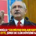 Kılıçdaroğlu: ‘128 milyar doları kayınpeder damat yok etti, şimdi de elin dövizini satıyorlar’