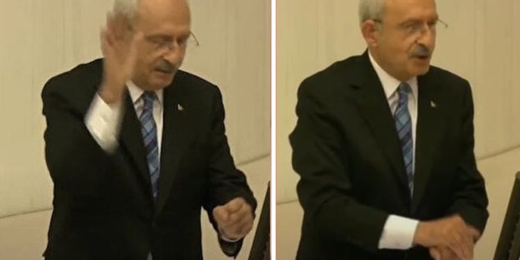 Kılıçdaroğlu’ndan ‘el hareketi’ açıklaması: Kastım yoktu, ellerime değil sözlerime baksınlar