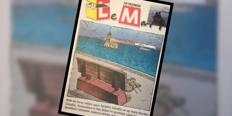 LeMan, Ege’de boğulan KHK’lı savcı İbrahim Gündüz ve eşini sayfalarına taşıdı