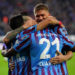 Lider Trabzonspor, Hatayspor karşısında üç puanı iki golle aldı