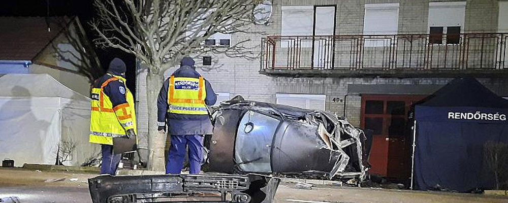 Macar polisinden kaçan göçmenler kaza yaptı: 7 ölü, 4 yaralı