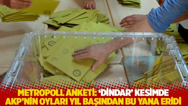 MetroPOLL anketi: ‘Dindar’ kesimde AKP’nin oyları yıl başından bu yana eridi