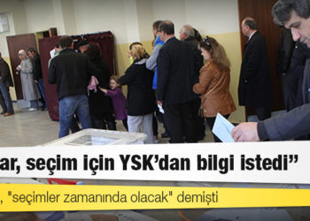 Millî Gazete: İktidar, seçim için YSK'dan bilgi istedi