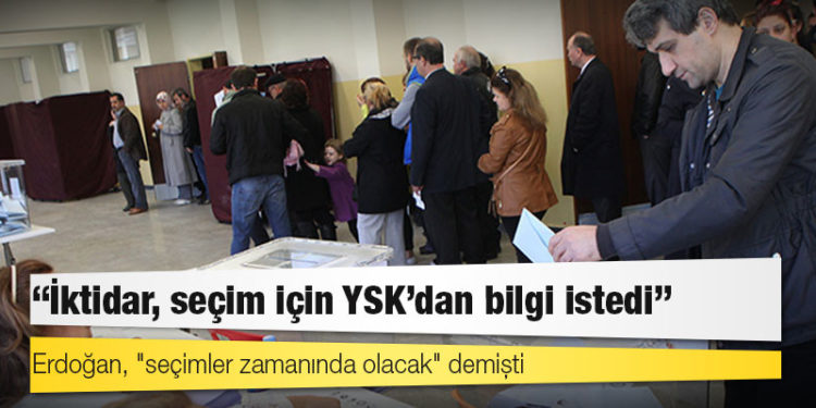 Millî Gazete: İktidar, seçim için YSK'dan bilgi istedi