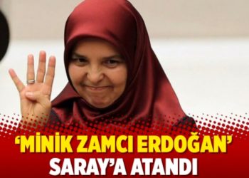 'Minik zamcı Erdoğan' Saray'a atandı