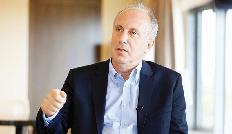 Muharrem İnce: Faiz lobisinin başkanı Erdoğan'dır