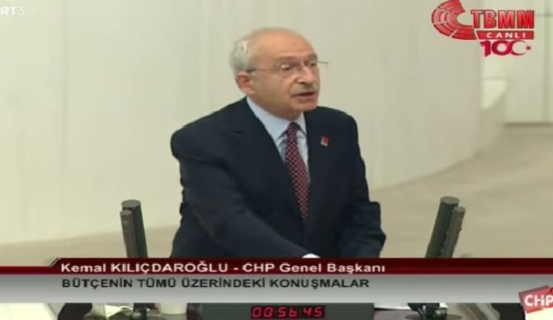 NTV, Kılıçdaroğlu'nun canlı yayınlanan bütçe konuşmasını kesti