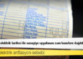 Ocak ayından itibaren uygulanacak olan kademeli elektrik tarifesi ile sanayiye uygulanan zam hanelere dağıtılacak