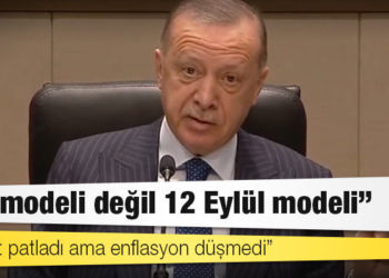 Osman Ulagay: Çin modeli değil 12 Eylül modeli