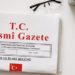 Resmi Gazete'de İçişleri Bakanlığı kararı