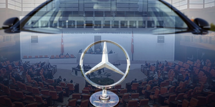 Saray tanesi 1,8 milyon euro’ya üç Mercedes aldı