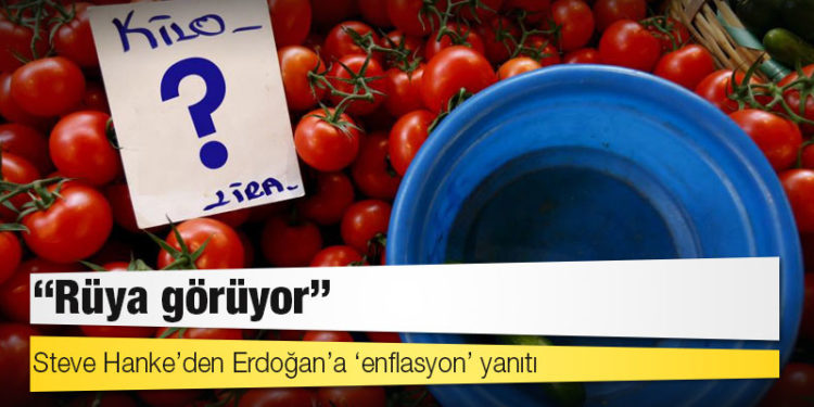 Steve Hanke’den Erdoğan’a ‘enflasyon’ yanıtı: ‘Rüya görüyor’