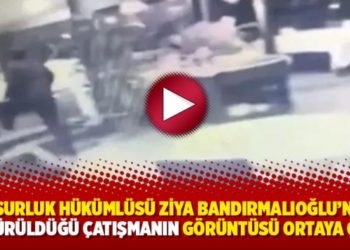 Susurluk h&uuml;k&uuml;ml&uuml;s&uuml; Ziya Bandırmalıoğlu&rsquo;nun &ouml;ld&uuml;r&uuml;ld&uuml;ğ&uuml; &ccedil;atışmanın g&ouml;r&uuml;nt&uuml;s&uuml; ortaya &ccedil;ıktı