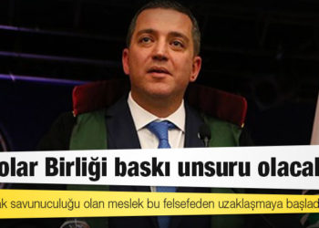 TBB Başkanı Erinç Sağkan: Temeli hak savunuculuğu olan meslek bu felsefeden uzaklaşmaya başladı; Barolar Birliği baskı unsuru olacak