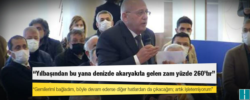 TURYOL Yönetim Kurulu Başkanı: Gemilerimi bağladım, böyle devam ederse diğer hatlardan da çıkacağım; artık işletemiyorum