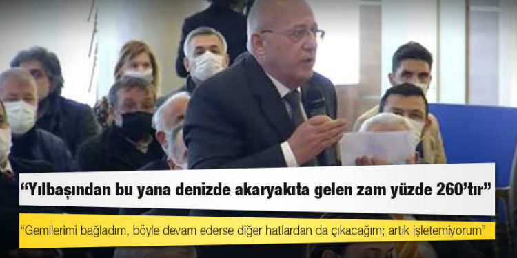 TURYOL Yönetim Kurulu Başkanı: Gemilerimi bağladım, böyle devam ederse diğer hatlardan da çıkacağım; artık işletemiyorum