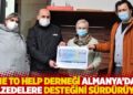 Time to Help Derneği&rsquo;nden Almanya&rsquo;daki selzedelere 30 bin Euro bağış