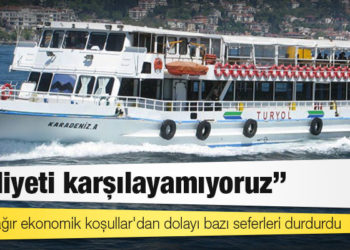 Turyol, 'ağır ekonomik koşullar'dan dolayı bazı seferleri durdurdu: Maliyeti karşılayamıyoruz