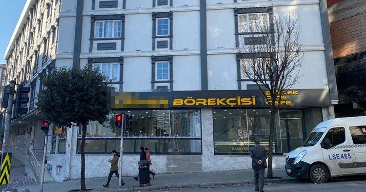 TÜRGEV’e bedelsiz tahsis edilen kamu binasının giriş katı börekçiye kiraya verildi