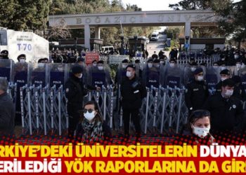 T&uuml;rkiye'deki &uuml;niversitelerin d&uuml;nyada gerilediği Y&Ouml;K raporlarına da girdi
