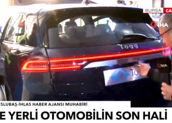 Yine İHA muhabiri: Canlı yayında TOGG’un bagajını açınca azarlandı