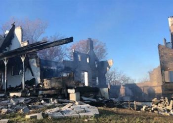 Yılanlardan kurtulmak isterken evini yaktı