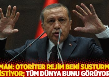 Çaman: Otoriter rejim beni susturmak istiyor; tüm dünya bunu görüyor