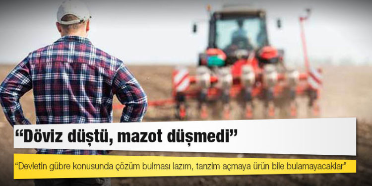 Çiftçiler isyan etti: Döviz düştü, mazot düşmedi; devletin gübre konusunda çözüm bulması lazım, tanzim açmaya ürün bile bulamayacaklar!