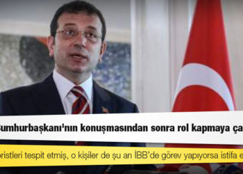 İmamoğlu: Soylu, Cumhurbaşkanı'nın konuşmasından sonra rol kapmaya çalışıyor