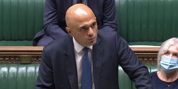 İngiltere Sağlık Bakan Javid: Omicron varyantı ülke genelinde yayılmaya başladı