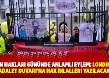 İnsan Hakları G&uuml;n&uuml;nde anlamlı eylem: Londra&rsquo;da Adalet Duvarı&rsquo;na hak ihlalleri yazılacak