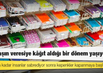 İstanbul Kırtasiyeciler Odası Başkanı: Yılbaşına kadar insanlar sabrediyor sonra kepenkler kapanmaya başlar