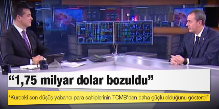 İş Bankası Genel Müdürü Aran: Kurdaki son düşüş yabancı para sahiplerinin TCMB'den daha güçlü olduğunu gösterdi