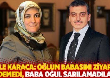 Şule Karaca: Oğlum babasını ziyaret edemedi, baba oğul sarılamadılar