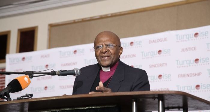 “Gökkuşağı Ulusu” Mucidi, Nobel Ödüllü Başpiskopos Desmond Tutu vefat etti
