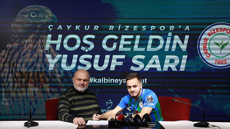 Çaykur Rizespor, Trabzonspor'dan Yusuf Sarı'yı renklerine bağladı