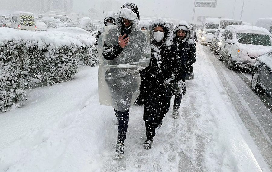 İstanbul için kar yağışı uyarısı: Saat 20.00’den sonra dikkat!