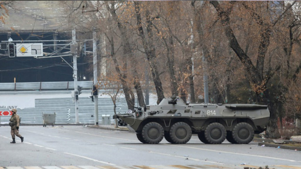 AB: Kazakistan'a giden dış askeri destek ülkenin egemenliğine saygı göstermeli