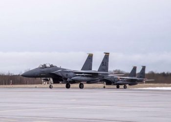 ABD'ye ait savaş uçakları Estonya'ya konuşlandırıldı